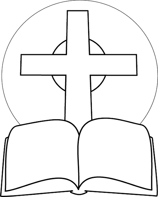 Biblia abierta para colorear - Imagui