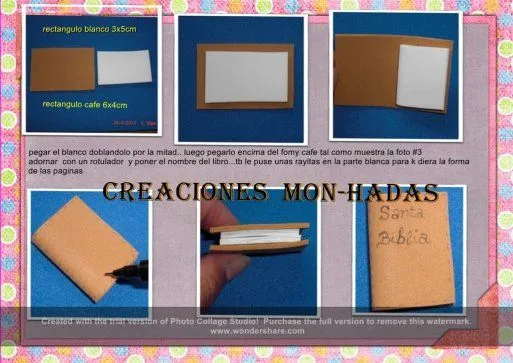 Como hacer una biblia de manualidades - Imagui Como hacer una biblia de manualidades - Imagui