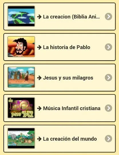 Biblia para niños en español (Android) - Descargar
