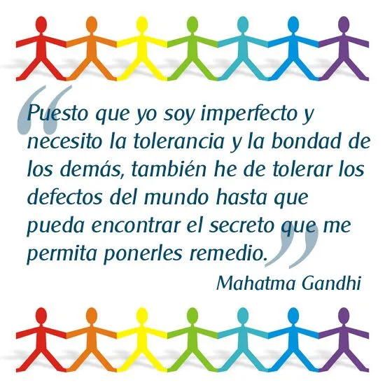 Los valores humanos: Tolerancia