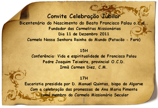 Bicentenario Francisco Palau y Quer: Ecos de las Celebraciones Bicentenario Francisco Palau y Quer: Ecos de las Celebraciones