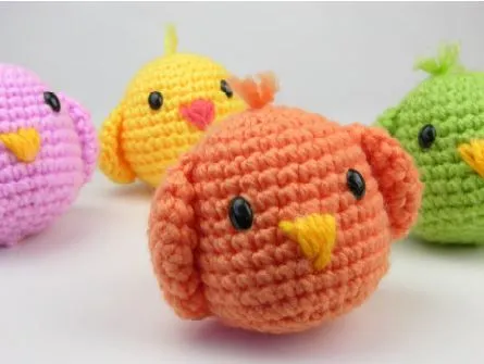 Bichus Amigurumis: Patron Gratuito - Pollito Amigurumi