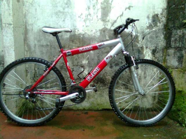 Bicicleta montaña mtb nº26 flash color roja-gris - Desamparados ...