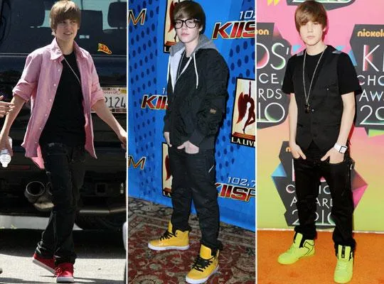 Bieber 4ever: Justin colorful!
