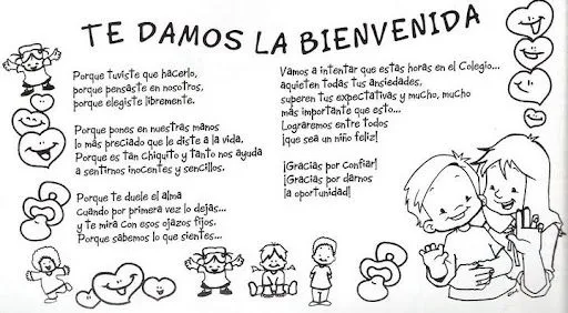 Letreros de bienvenida para preescolar - Imagui