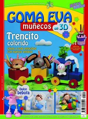 Bienvenidas Goma Eva: Muñecos en 3D (nº1) | Arcilla de Metal ... Bienvenidas Goma Eva: Muñecos en 3D (nº1) | Arcilla de Metal ...