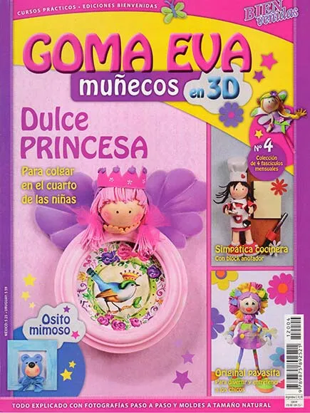 Muñecas de foami en 3D paso a paso - Imagui Muñecas de foami en 3D paso a paso - Imagui