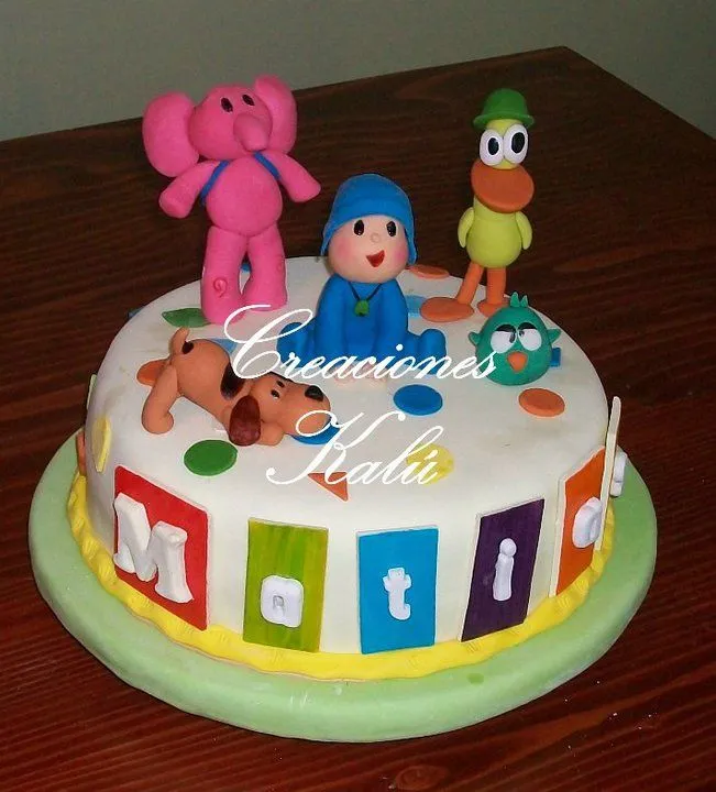 Tortas infantiles de pocoyo - Imagui