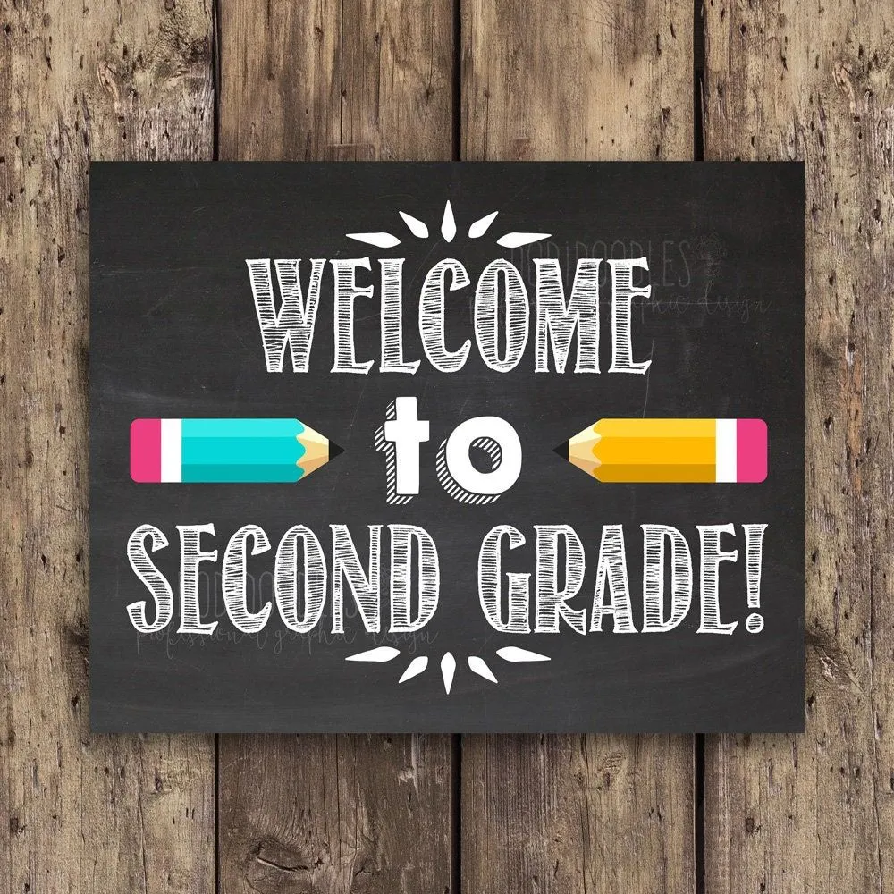 Bienvenido a segundo grado letreros en el salón de clases - Etsy México Bienvenido a segundo grado letreros en el salón de clases - Etsy México