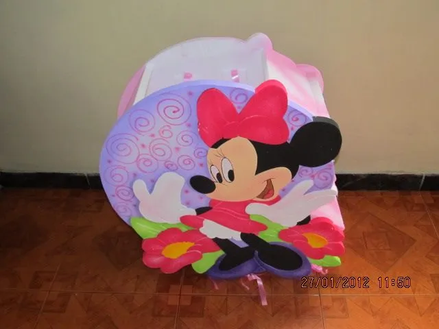 Letreros en foami de Minnie Mouse - Imagui