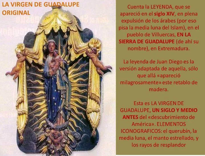 Bienvenido a mi mundo Eclectico: El mito Guadalupano Bienvenido a mi mundo Eclectico: El mito Guadalupano