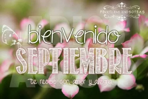 Bienvenido Septiembre - Imágenes para Compartir - ImagenesCool