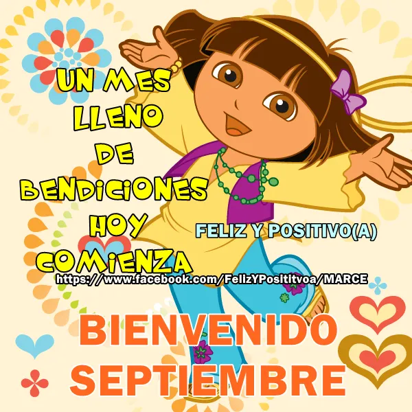 Bienvenido Septiembre - Imágenes para Compartir - ImagenesCool