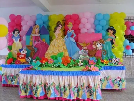 princesas | decoraciones "Dibujos y Letras"