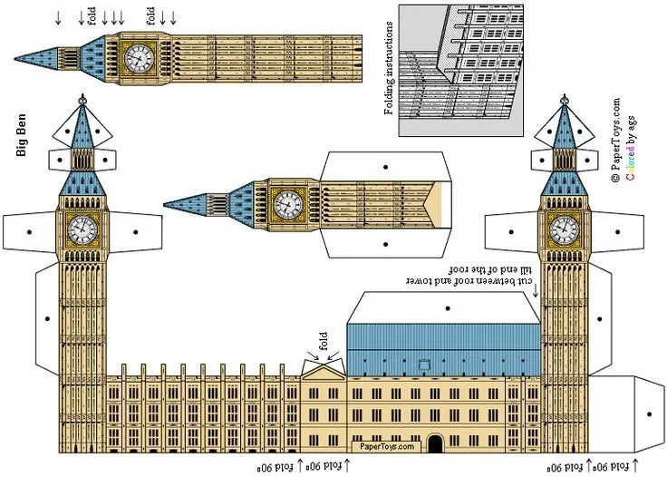 Big ben para imprimir - Imagui