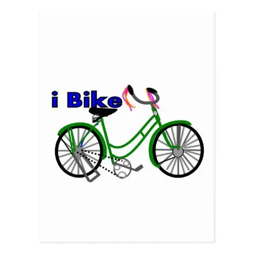 Bike la bici del dibujo 1950 (de la bicicleta) postal | Zazzle Bike la bici del dibujo 1950 (de la bicicleta) postal | Zazzle