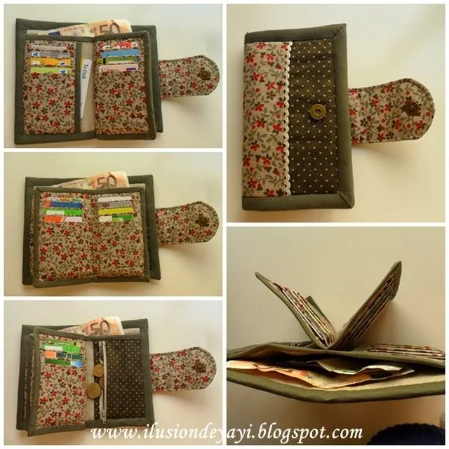 Billetera paso a paso | BOLSOS - BILLETERAS - CARTUCHERAS ...