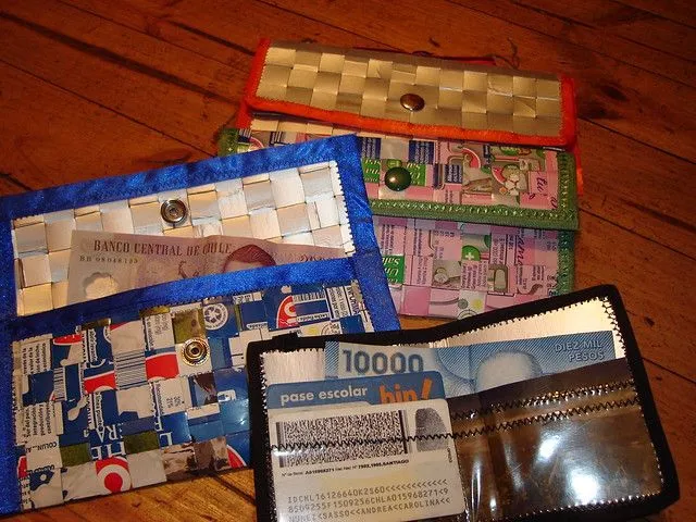 Cómo hacer billeteras de tetrapack