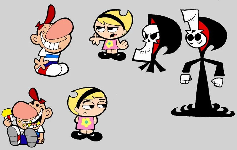 Billy and Mandy by kuro-risu on DeviantArt Billy and Mandy by kuro-risu on DeviantArt