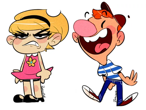 Billy And Mandy by zamii070 on DeviantArt