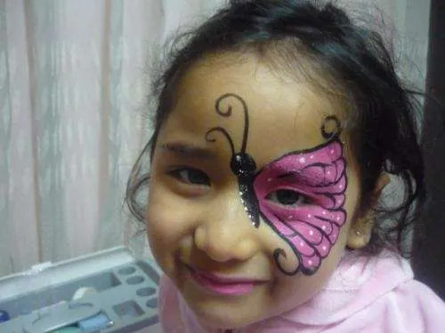 Wallpaper caritas pintadas - Imagui