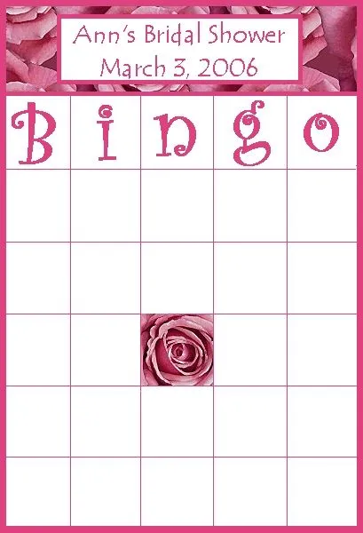 bingo para editar.