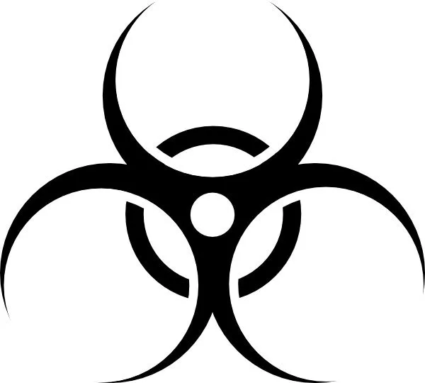 Biohazard clip art Vector clip art - Free vector for free download