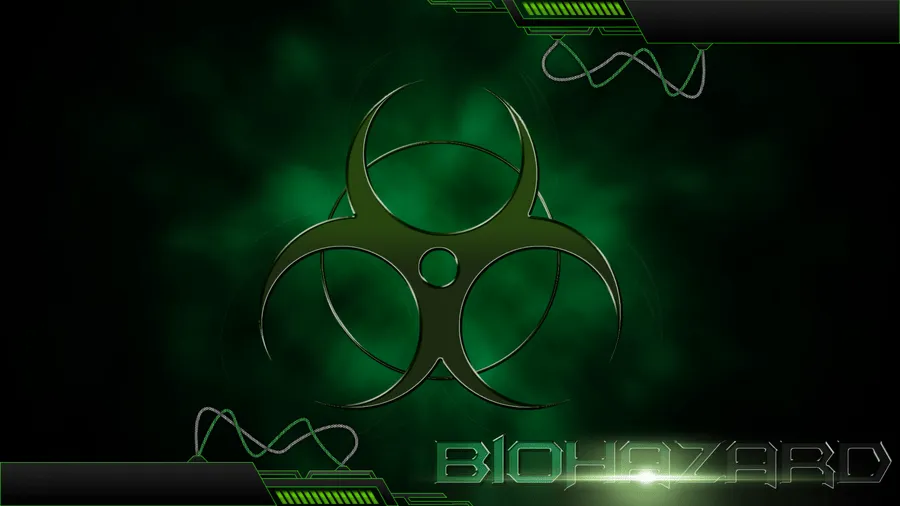 Biohazard Wallpaper by SpaceBoundArts on deviantART Biohazard Wallpaper by SpaceBoundArts on deviantART