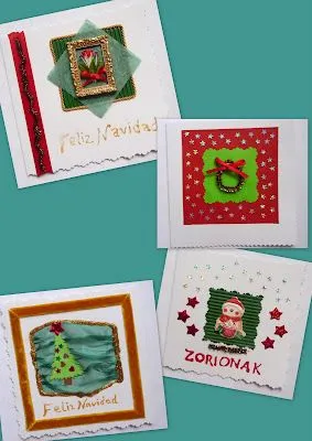 Bisuteria Kestylo !: Tarjetas de Navidad scrapbook Bisuteria Kestylo !: Tarjetas de Navidad scrapbook