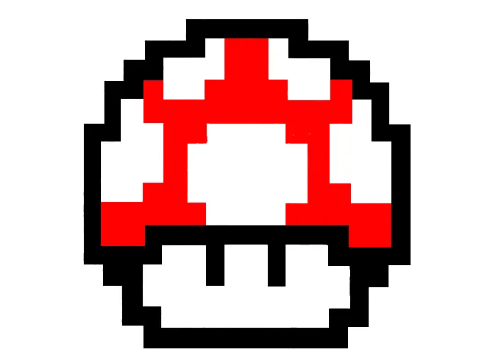 8 Bit Mushroom