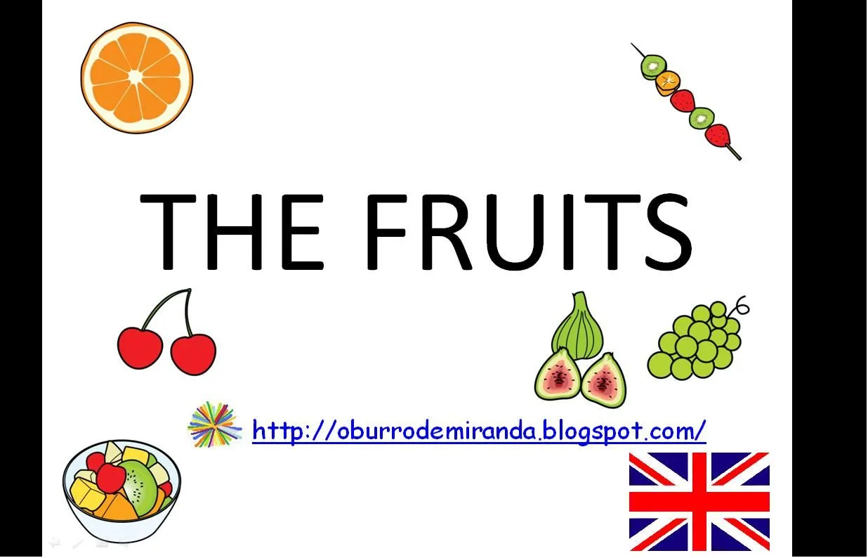 BITS: LAS FRUTAS EN INGLÉS | o burro de Miranda BITS: LAS FRUTAS EN INGLÉS | o burro de Miranda