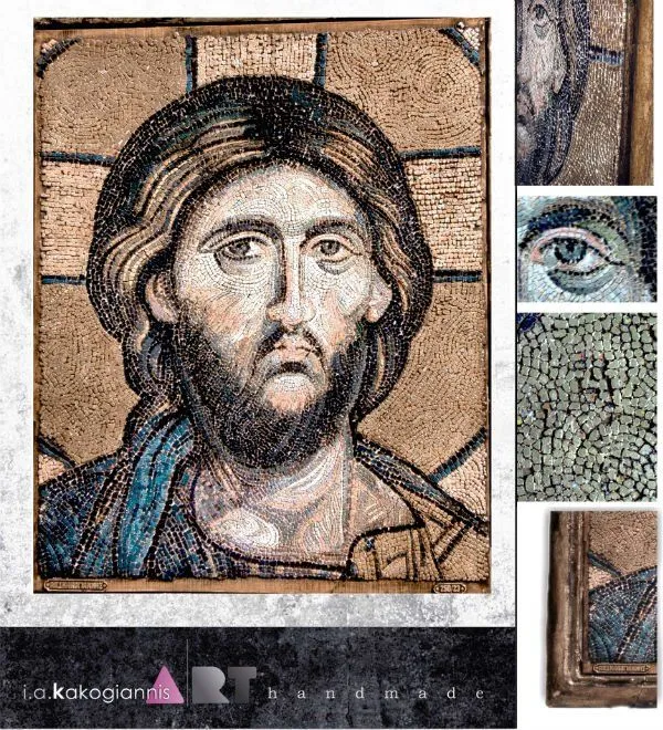 Bizantina icono / jesucristo de Hagia Sophia ( mosaico )-Pintura y ... Bizantina icono / jesucristo de Hagia Sophia ( mosaico )-Pintura y ...
