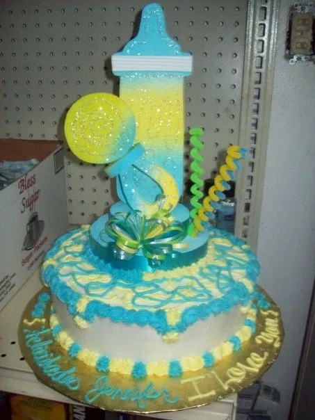 Bizcochos baby shower niño - Imagui