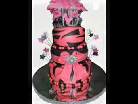 bizcochos para 15 años hermosos - YouTube