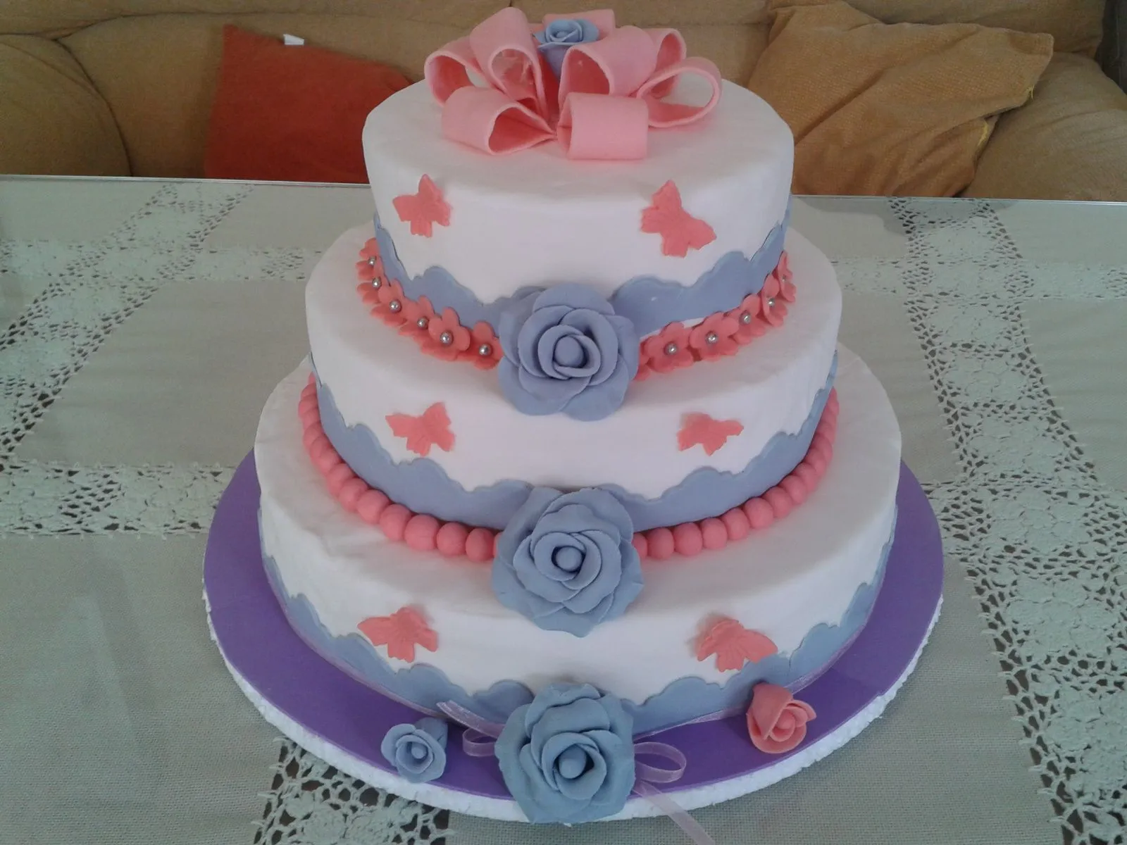 Tartas decoradas con fondant - Imagui