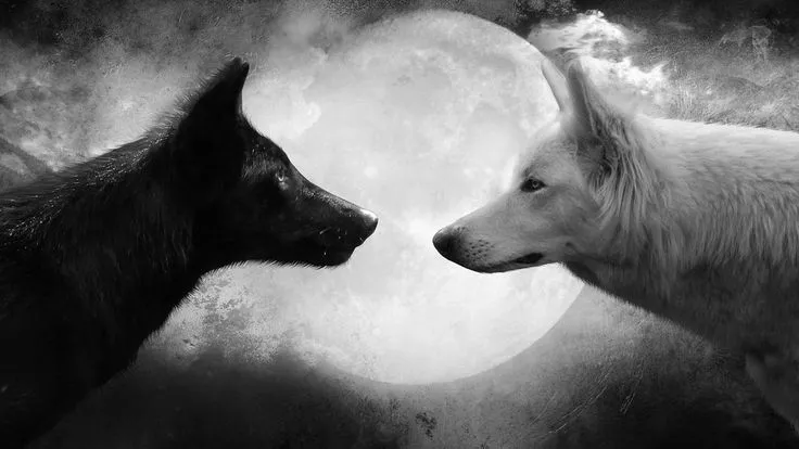 Black and White Wolf Pictures HD Wallpaper | Things I love | Pinterest