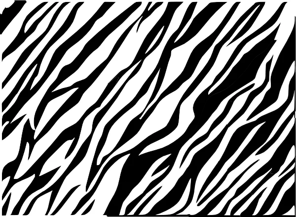 Black And White Zebra Print Background Clip Art at Clker.com ... Black And White Zebra Print Background Clip Art at Clker.com ...