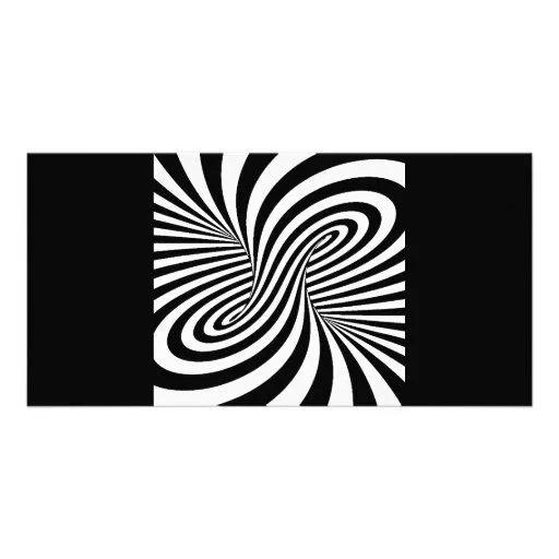 BLACK WHITE ZEBRA SWIRLS PATTERNS OPTICAL ILLUSION PERSONALIZED ...