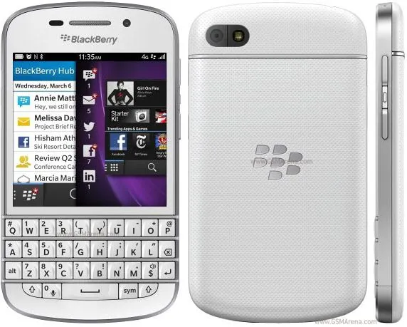 BlackBerry Q10 pictures, official photos