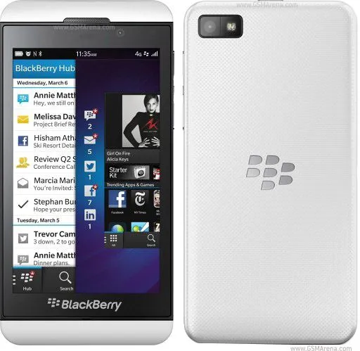 BlackBerry Z10 pictures, official photos