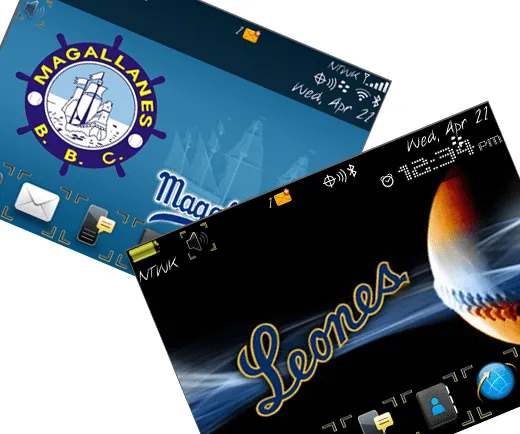 BlackberryVzla: Leones del Caracas vs Magallanes Temas Para BlackBerry