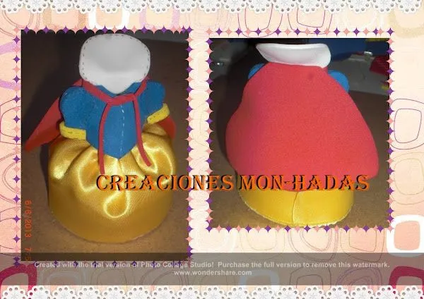 blanca nieves | Aprender manualidades es facilisimo. blanca nieves | Aprender manualidades es facilisimo.