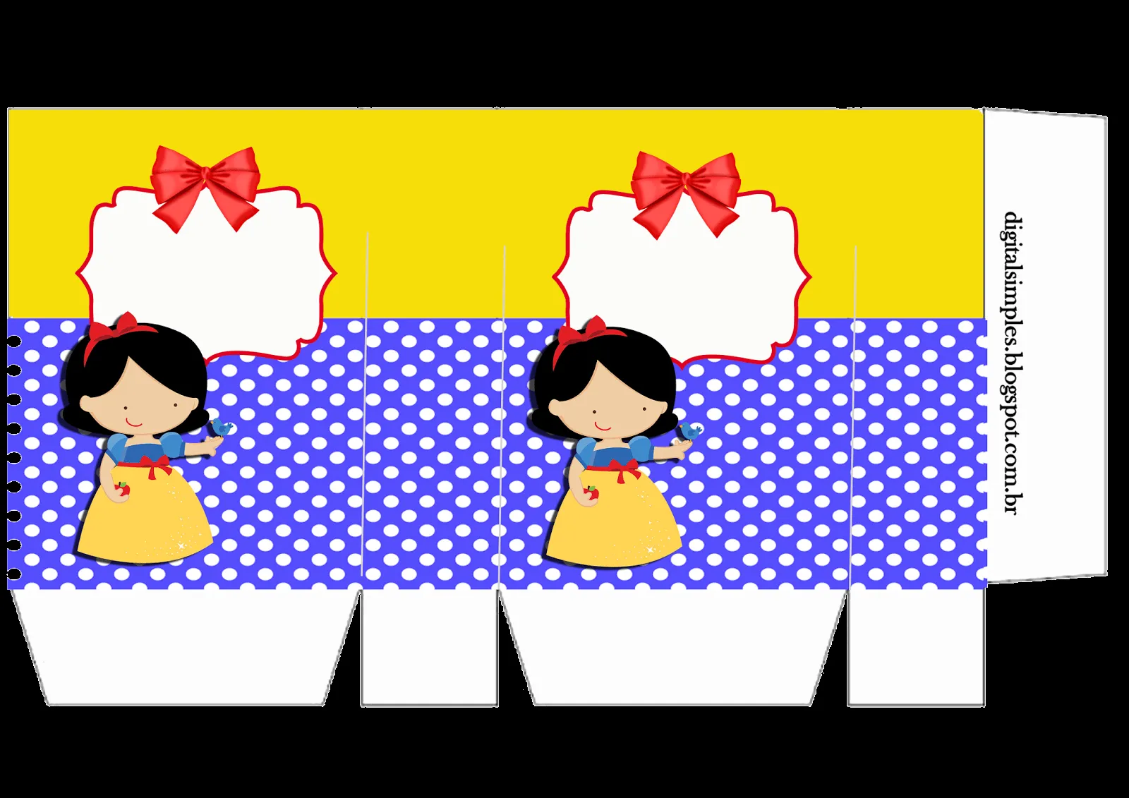 Blancanieves: Bolsas de Papel para Imprimir Gratis. - Ideas y material gratis para fiestas y celebraciones Oh My Fiesta! Blancanieves: Bolsas de Papel para Imprimir Gratis. - Ideas y material gratis para fiestas y celebraciones Oh My Fiesta!