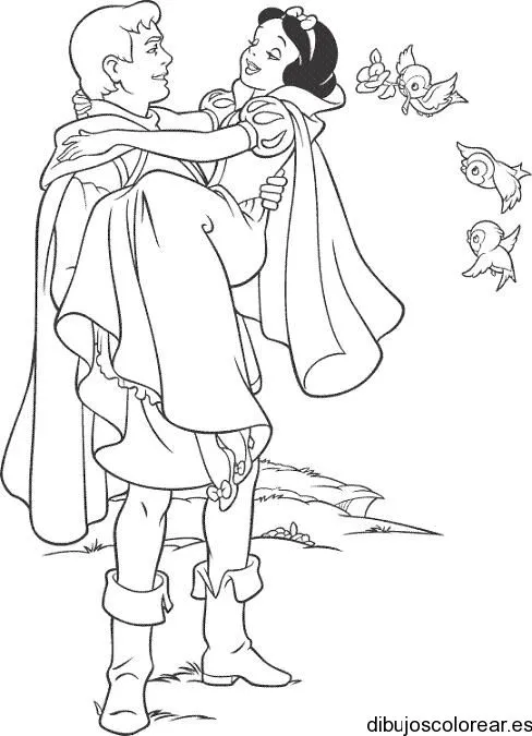 Blancanieves | Dibujos para Colorear