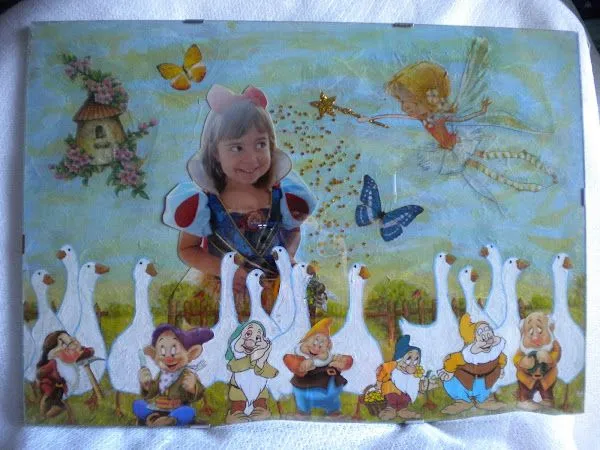 blancanieves y los siete enanitos | Aprender manualidades es ...