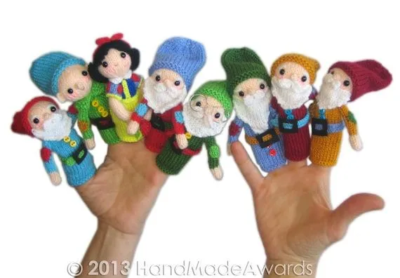 Blancanieves y los siete enanitos títeres PDF por HandMadeAwards Blancanieves y los siete enanitos títeres PDF por HandMadeAwards
