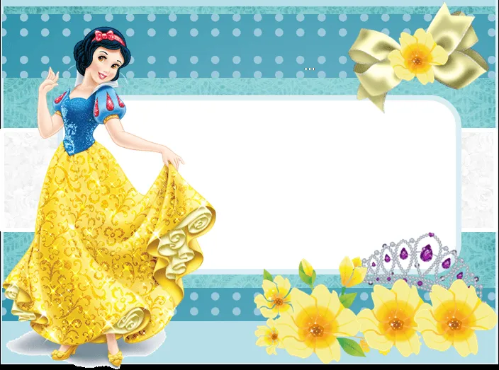 Blancanieves: Invitaciones para Imprimir Gratis. | Ideas y ...