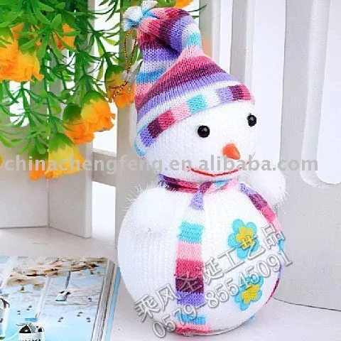 Blanco 20 cm algodón de navidad muñeco de nieve con tapa ... Blanco 20 cm algodón de navidad muñeco de nieve con tapa ...
