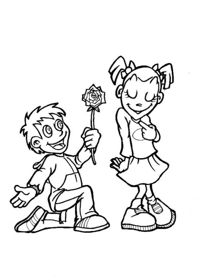  ... dibujos para colorear dibujos para dia de los enamorados dibujos para