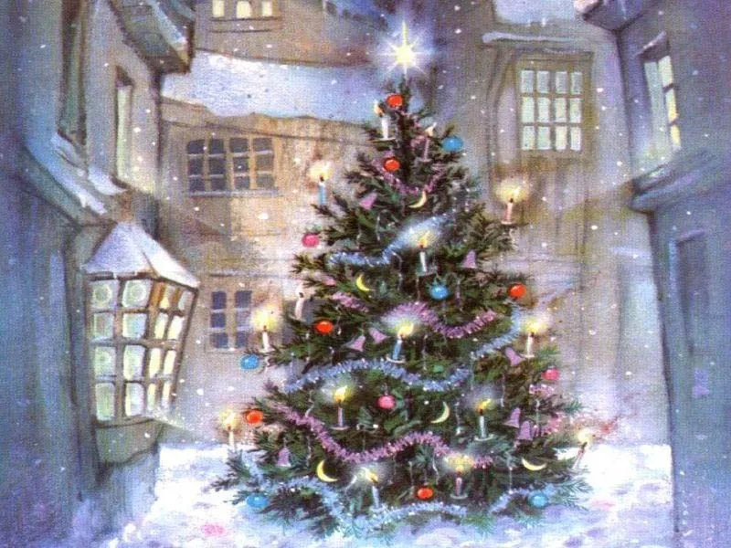 En lo Blanco: Significado del árbol de Navidad En lo Blanco: Significado del árbol de Navidad